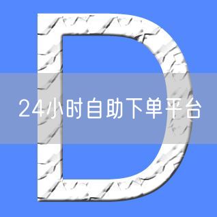 24小时自助下单平台